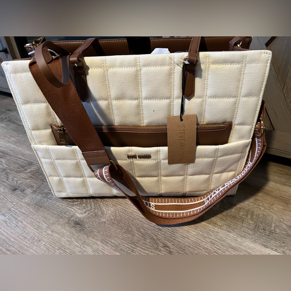 Steve Madden / totte bag / cognac a hndbag